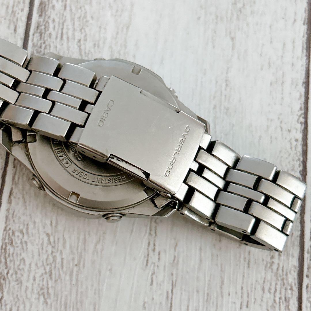 CASIO Overland OVW-600 Solar Radio-Controlled Chronograph Men's