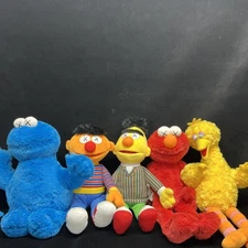 UNIQLO Kaws Sesame Street Tags Doll Toy Plush Complete Set 20in  New With Tags