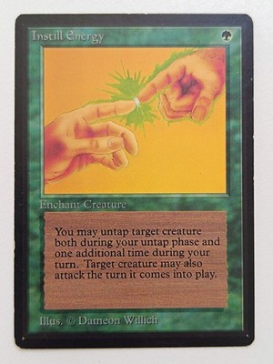 MtG | 1 x Instill Energy | Limited Edition Beta