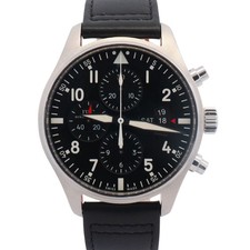 IWC Pilot 43mm Black Dial Watch Ref# IW377701