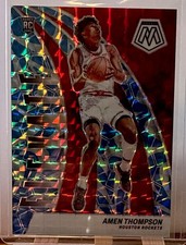 2023-24 Panini Mosaic  AMEN THOMPSON Elevate #13 RC Reactive Blue Mosaic 90/99