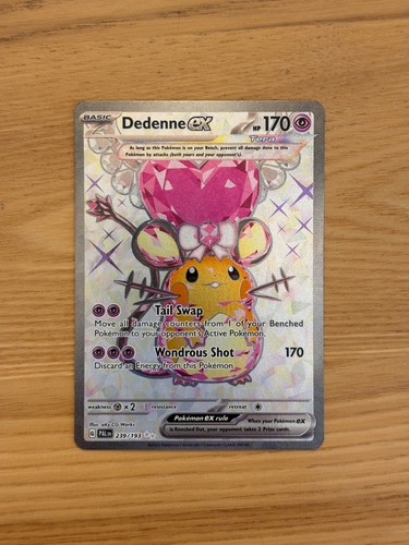 Dedenne EX Paldea Evolved 239/193 Near Mint Pokemon Card