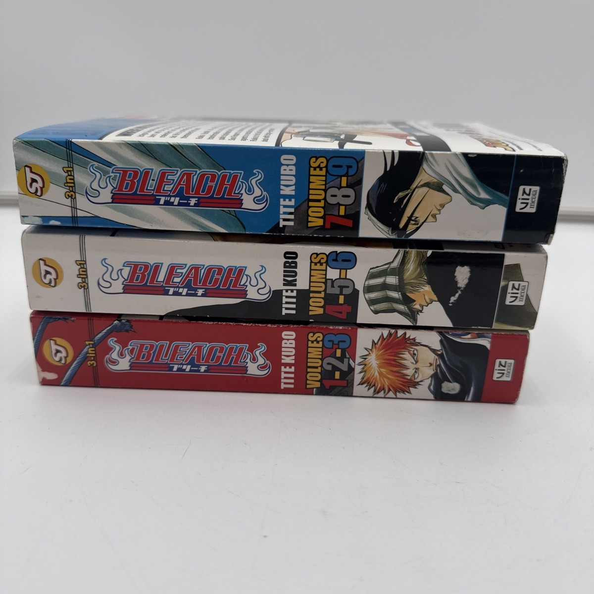 Bleach (3-in-1 Omnibus) Vol 1-9 Eng Manga -Supernatural Action
