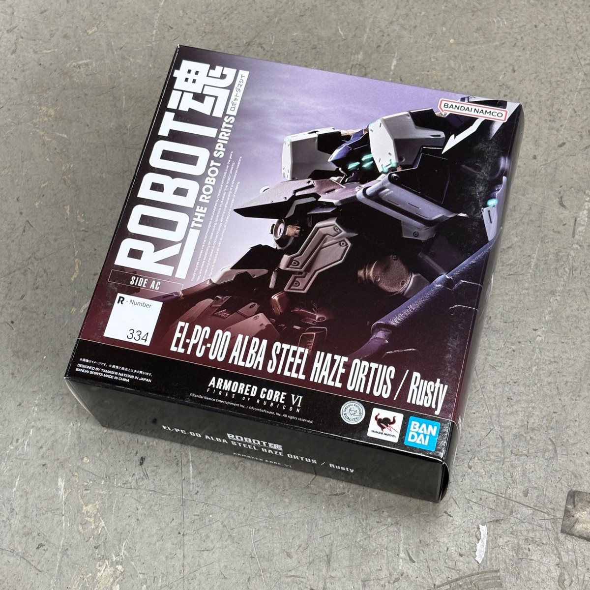 BAS66773: Bandai ARMORED CORE VI SIDE AC EL-PC-00 ALBA STEEL HAZE