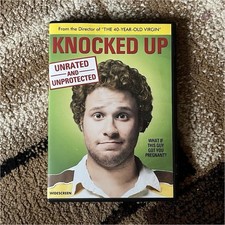 Universal Knocked Up DVD Unrated & Unprotected 2007 Comedy Rogen Heigl Apatow