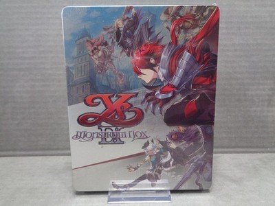 Ys IX 9 Monstrum Nox Steelbook PS5 (Japan) - No Game - New! Ships in a Box!