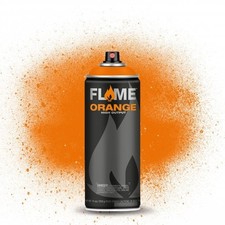 Matt Acrylic Spray Paint - Flame High Pressure - 120 Colours 400ml Can