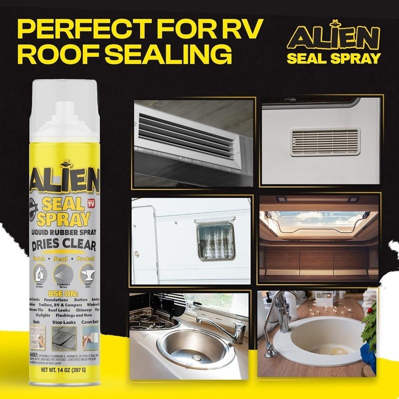 Waterproof Sealant Spray Clear Caulk Liquid Rubber Indoor Outdoor Repair New