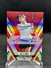 2026 Upper Deck Allure Golf Red Tees Auto Jasmine Koo RC #58