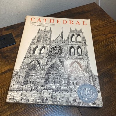 Gothic Cathedral 13th Century France Construction Pen Ink Drawings MacAuley