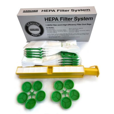 #ad Hepa filter system for Windsor Karcher Sensor upright vacuum 8.628 485.0 $60.00