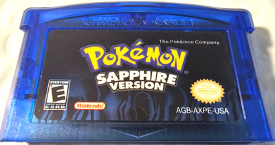 Pokemon: Sapphire Version (Nintendo Game Boy Advance, 2003) GBA Game Cartridge