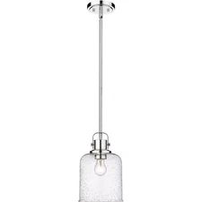 Z-Lite - Kinsley - 1 Light Pendant In Transitional Style-12.5 Inches Tall and 8