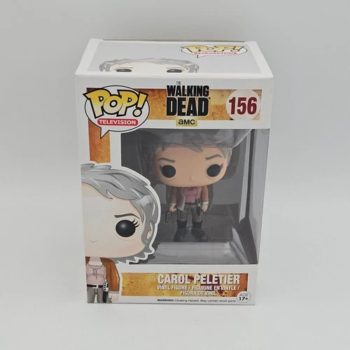 Funko Pop! The Walking Dead Carol Peletier #156 Vinyl Figure Vaulted TWD