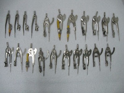 21 COMPASS ~ DRAWING ~ INSTRUMENTS