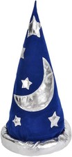 Novelty Hats Halloween Mens Womens Child Renaissance Costume Merlin Magic Wizard