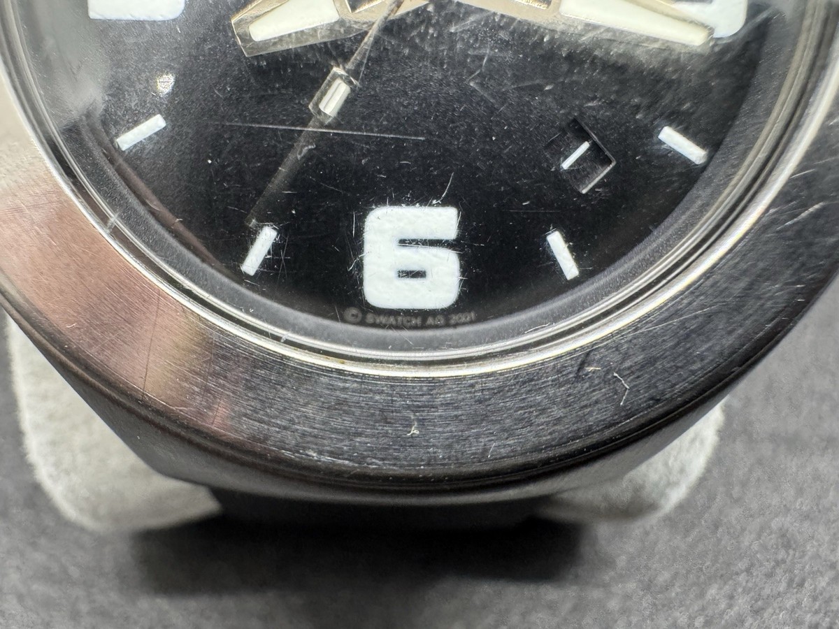 Vintage Swatch Irony AG 2001 Vintage Swiss Quartz Watch Big Case 