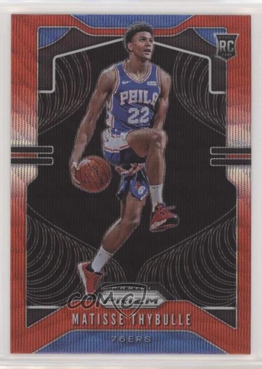 2019-20 Panini Prizm Rookie Ruby Wave Prizm Matisse Thybulle #290 zq2