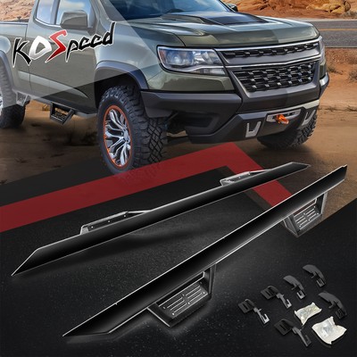 3'' Aluminum Running Board Drop Step Nerf Bar for 15-24 Colorado/Canyon Ext Cab