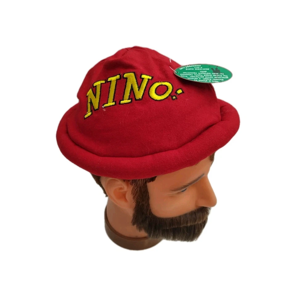 SOMBRERO Nino El Payaso Boina Príncipe de Italia Rojo Nino Zoppe Foto 2 de 4