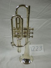 Windsor Cornet. A BEAUTY!!! Bright Silver Plated. NO RESERVE*L@@K*