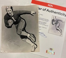 Ernie Nevers / Duluth Eskimos - Autographed / Signed 8x10 Photo - PSA Auth