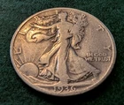 1936 50C Walking Liberty Half Dollar