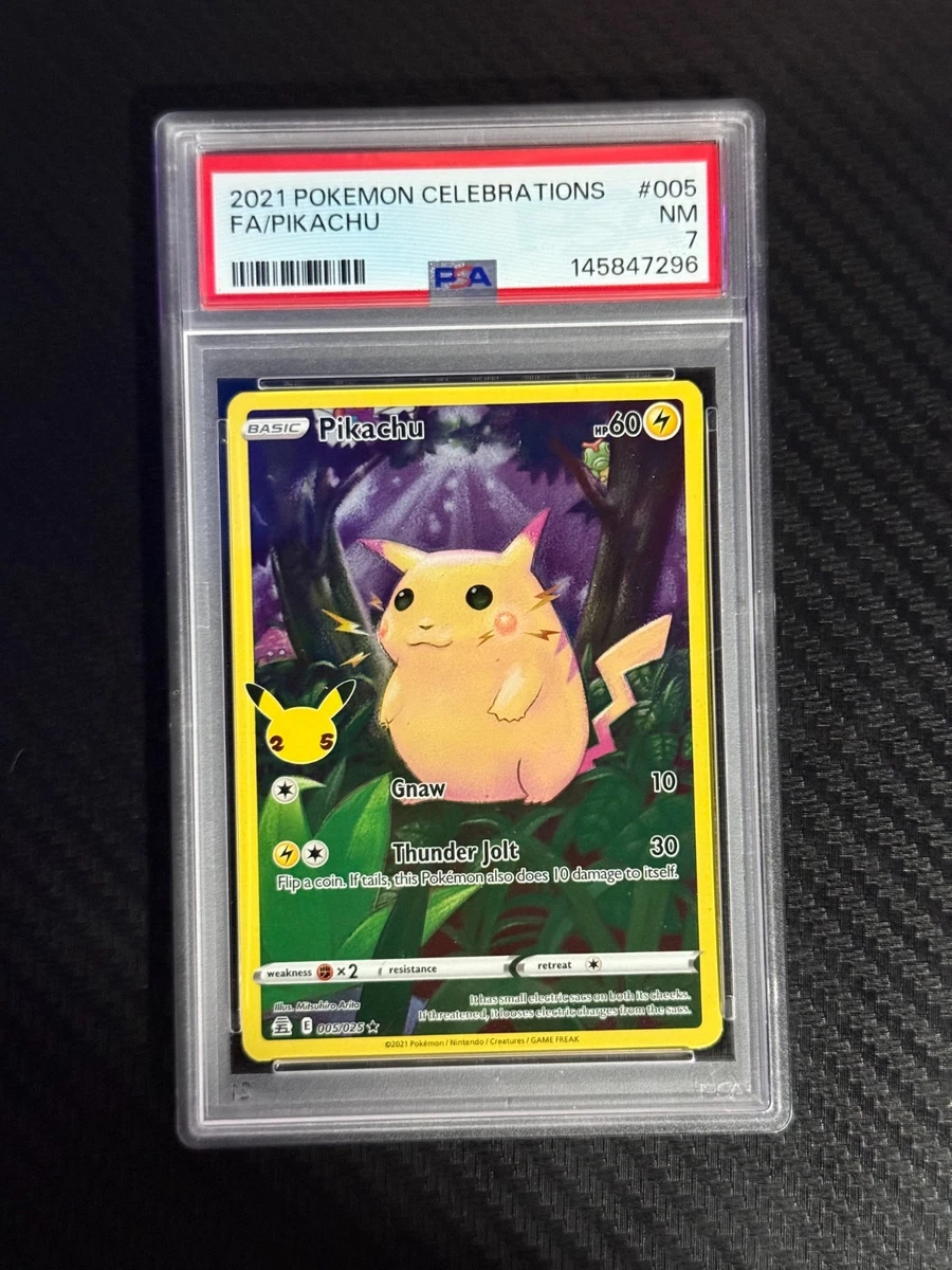 Pikachu Pokémon TCG Professional Sports Authenticator (PSA) Grade