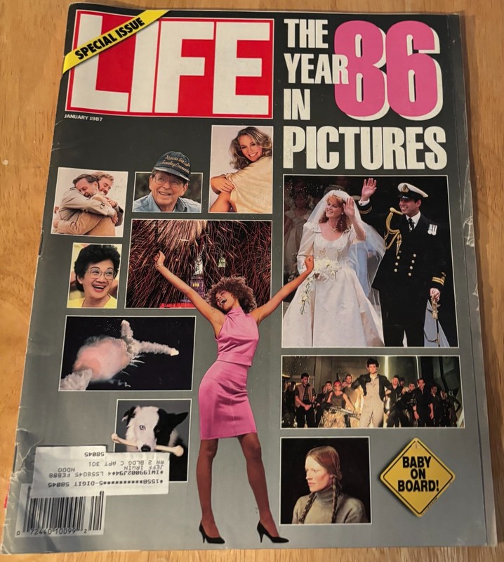 Life Magazine The Year in 86 Pictures January 1987 Special Issue