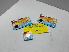  3-PACK TILE MATE / SLIM BLUETOOTH TRACKER ITEM FINDER - CUSTOM LOT 01 