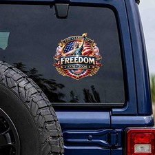 USA 250 Years Patriotic Eagle Shield Vinyl Decal Sticker