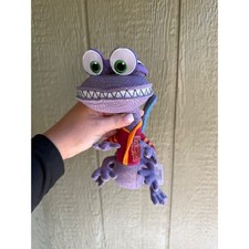 Disney Pixar Monsters Inc Randall Plush Stuffed Lizard Rare