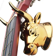 Bull Head Guitar Holder Wall Hanger Ukulele Hook As Picture Show 