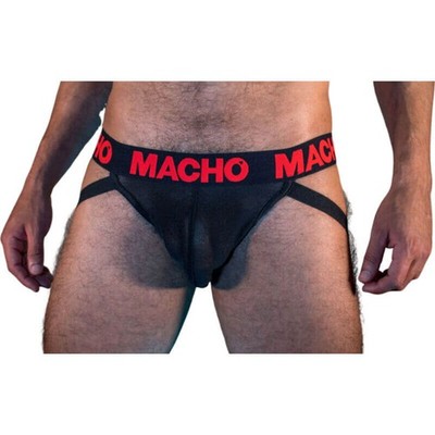 Macho - Mx26X2 Jock schwarz/rot M
