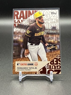 #TG-4 Fernando Tatis Jr. Training Grounds - 2025 Topps Series 1