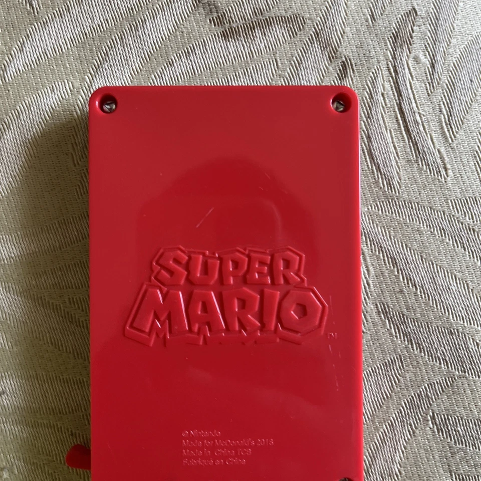 Nintendo Super Mario Bros. Pinball Game Handheld Toy-McDonalds 2018 - Image 2 of 2