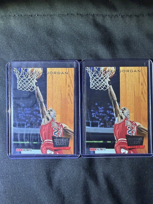 1993-94 Skybox NBA HOOPS Supreme Court Michael Jordan #SC11 Lot of 2 NM