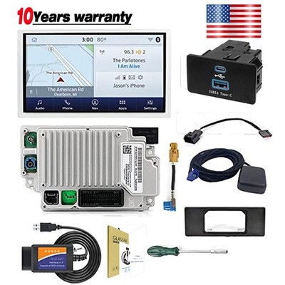 SYNC 2 to SYNC 3 3.4 Upgrade Carplay KIT FIT For Ford Sync 3 NA224 HD USA GPS