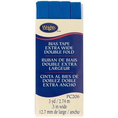 Wrights Doppelfalte Schrägband 0,5''X3yd-Lapis - 117-206-550