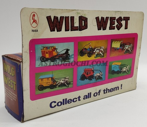 DILIGENZA WILD WEST EXPRESS STAGE COACH NEW IN BOX TOY VINTAGE '70 SOLDATINI - Picture 5 of 6