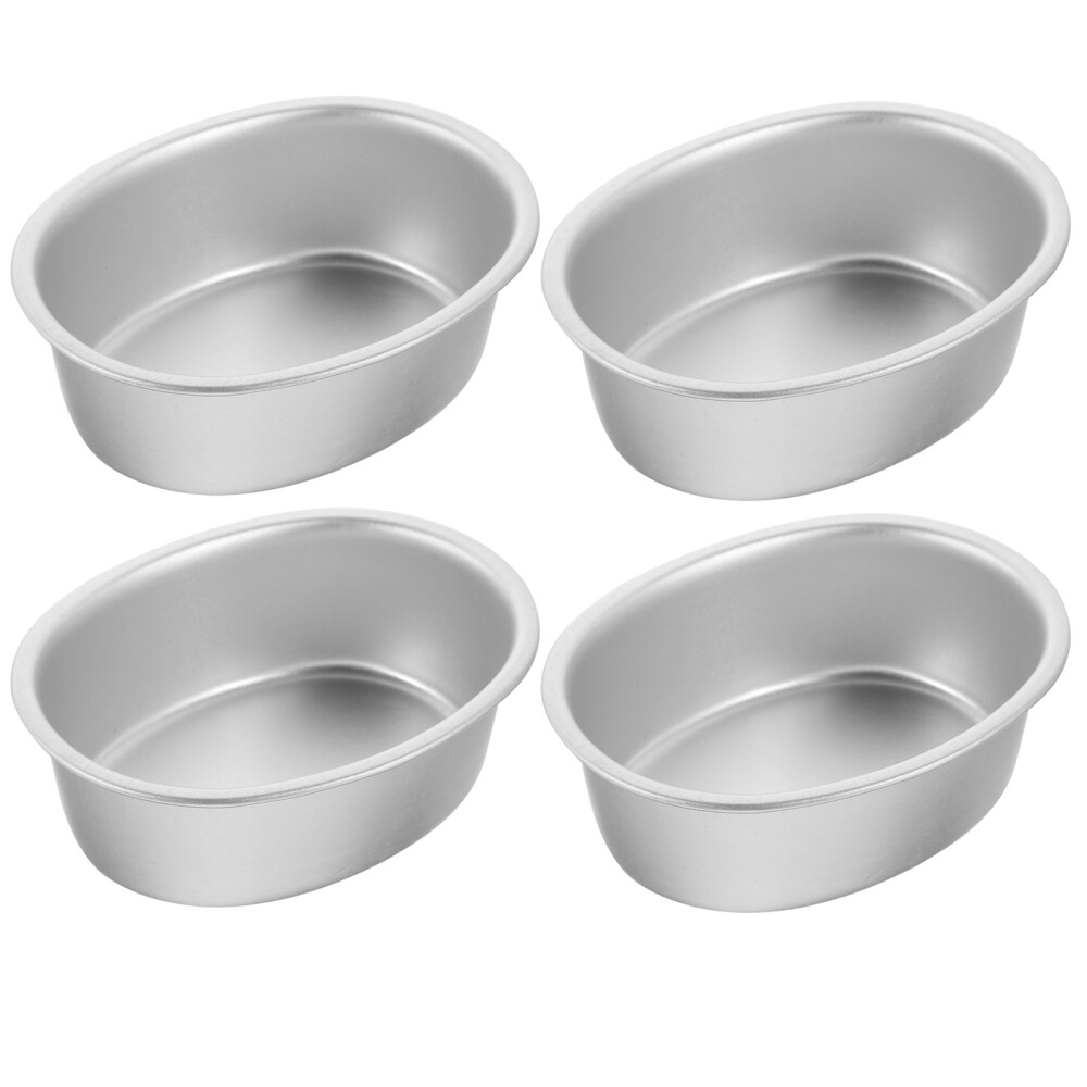 4pcs Nonstick Oval Bread Loaf Pan Cake Mold Bakeware eBay