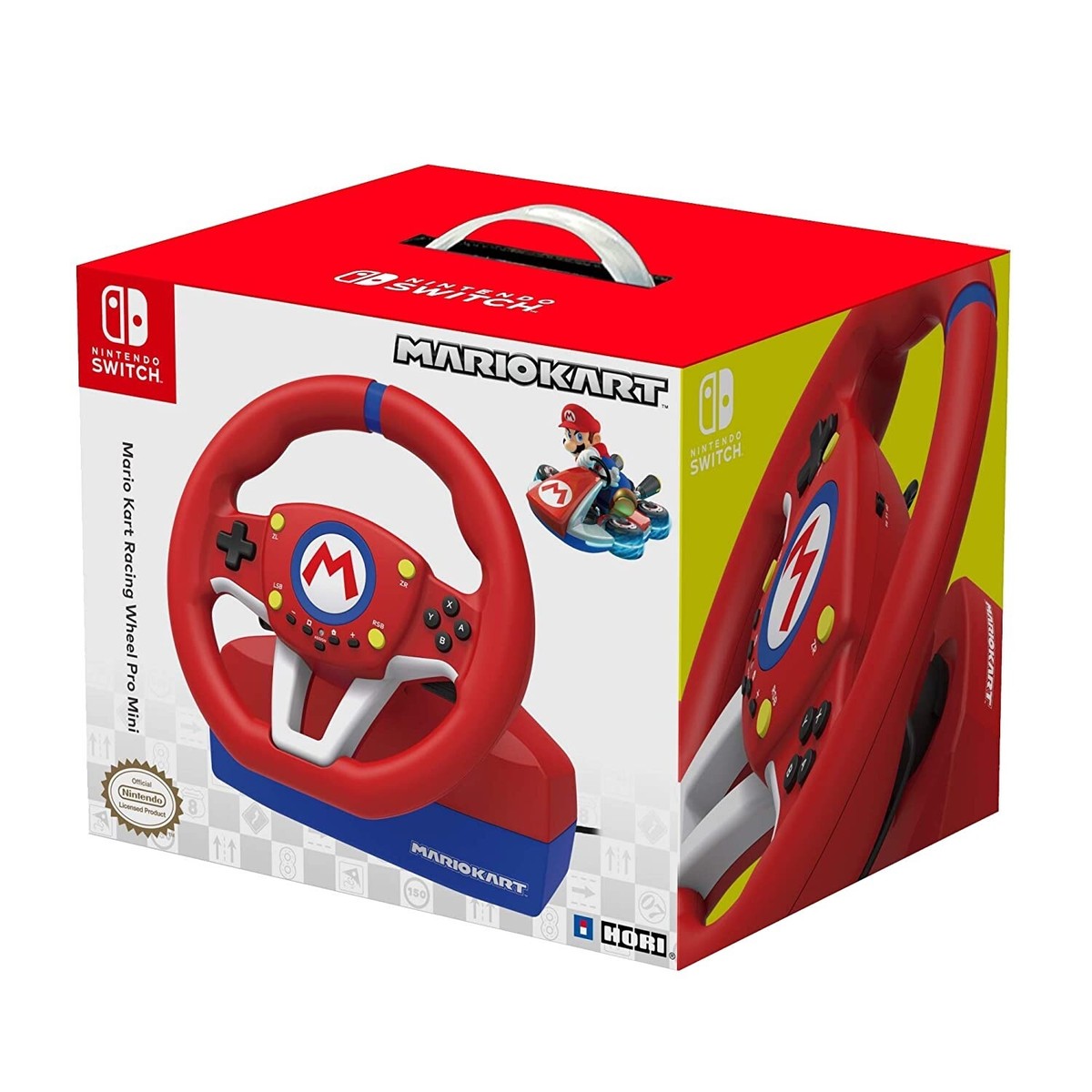 Hori Official Nintendo Switch Mario Kart Racing Wheel Pro