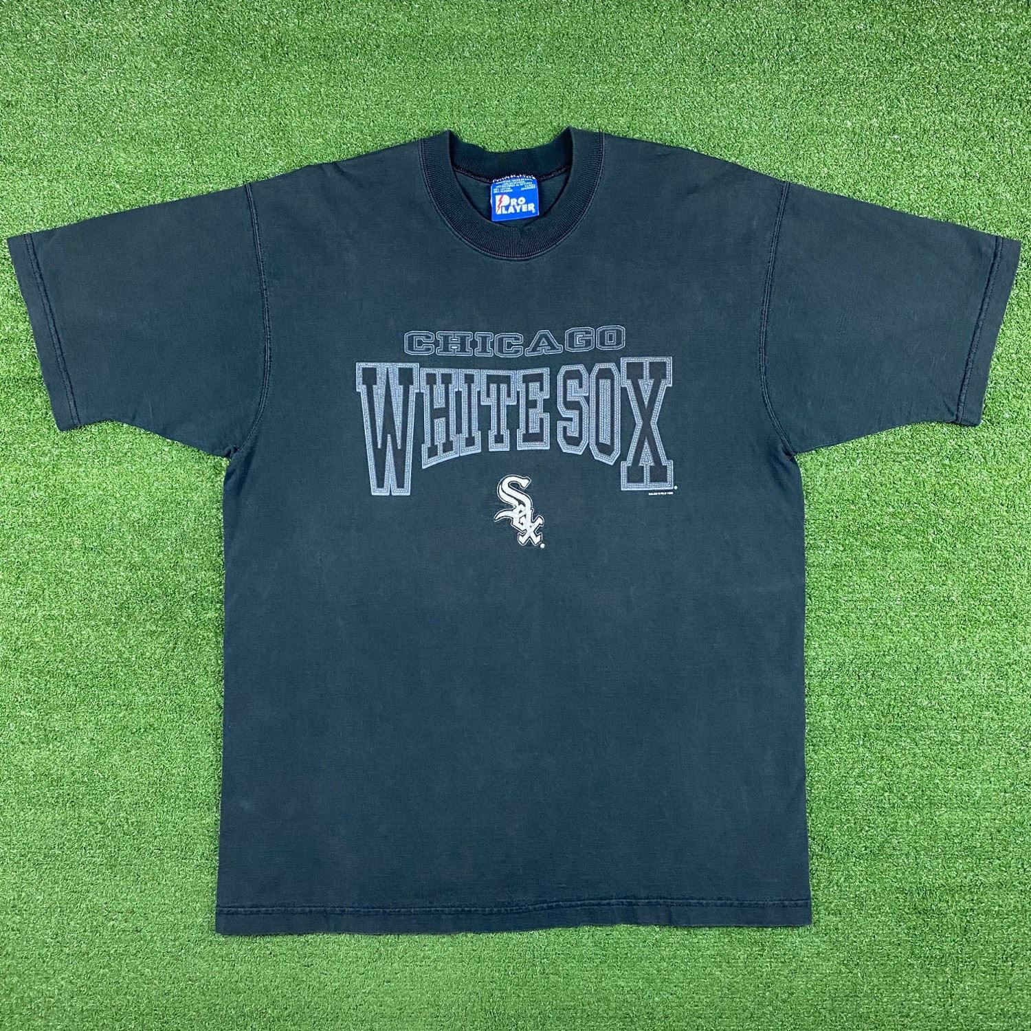 Vintage 90s Chicago White Sox T Shirt Size XL Pro Pla… - Gem
