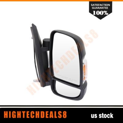 Passenger Side Manual Mirror For Dodge Ram Promaster 1500 2500 3500 Manual Fold