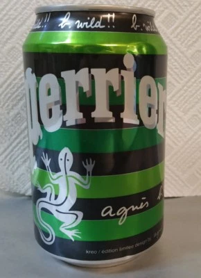 Canette Perrier Collector Agnès B - Photo 1/4
