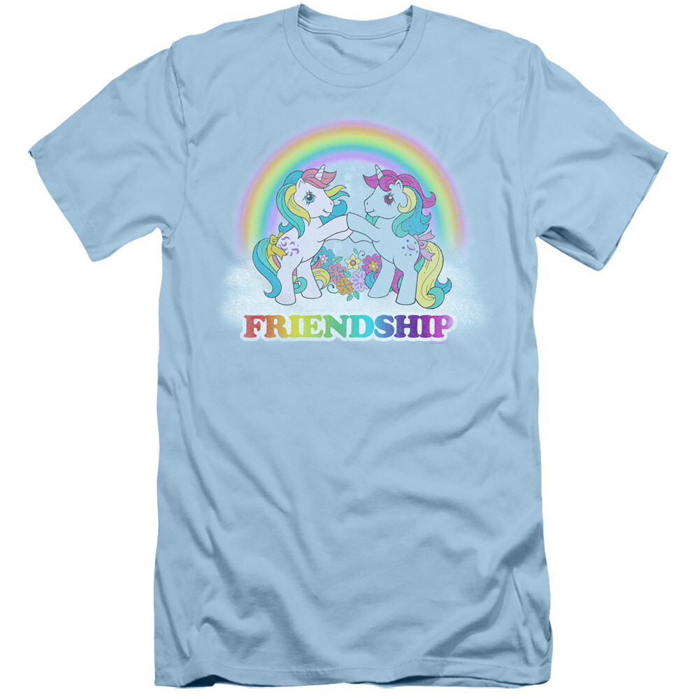 Maglietta My Little Pony slim fit maglietta azzurra amicizia