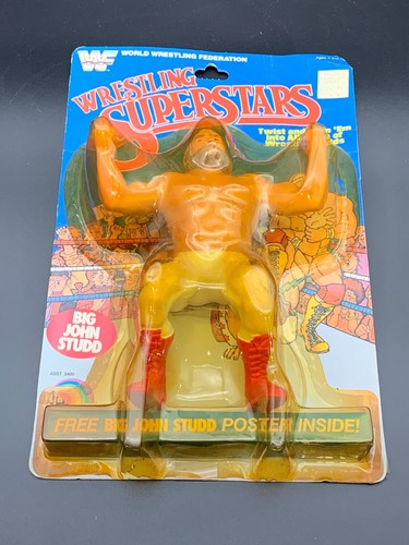 Vintage 1984 WWF Wrestling SuperStars BIG JOHN STU...