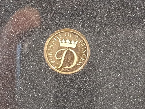 (Lot 980c) 1997 Diana - Portraits of a Princess - 14ct Gold Coin - Picture 2 of 2