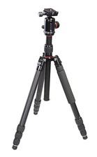 KingJoy C-1288 PRO Carbon fiber Camera Tripod Reversible Center Column,monopod