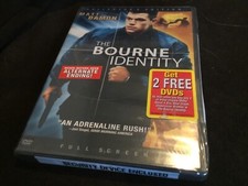 The Bourne Identity DVD, 2002, Widescreen Collector's Edition NEW